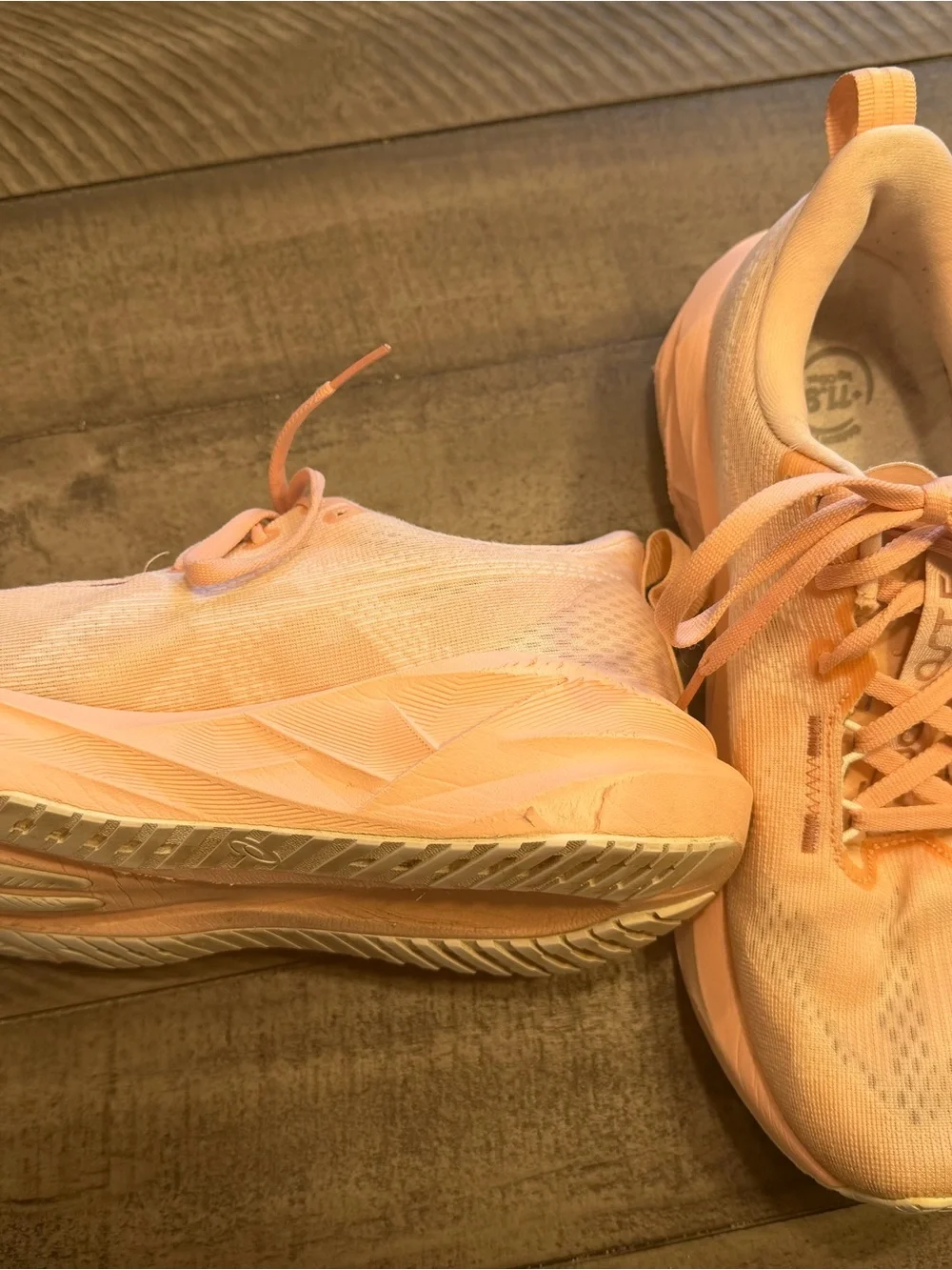 Asics Peach/Coral Women's Running Shoes